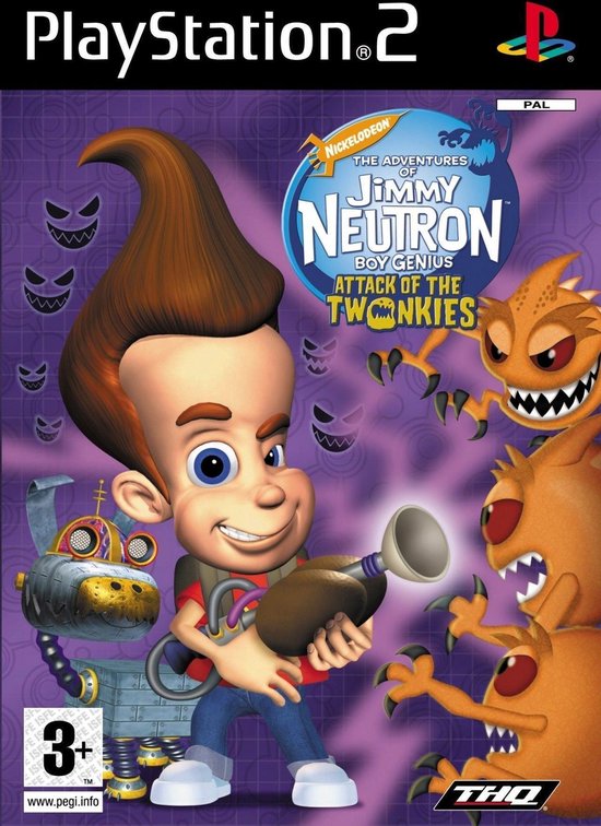 jimmy neutron attack of the twonkies (PS2)