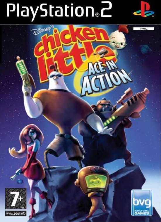 chicken little ace in action (ps2)