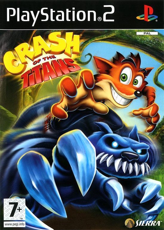 crash of the titans (ps2)