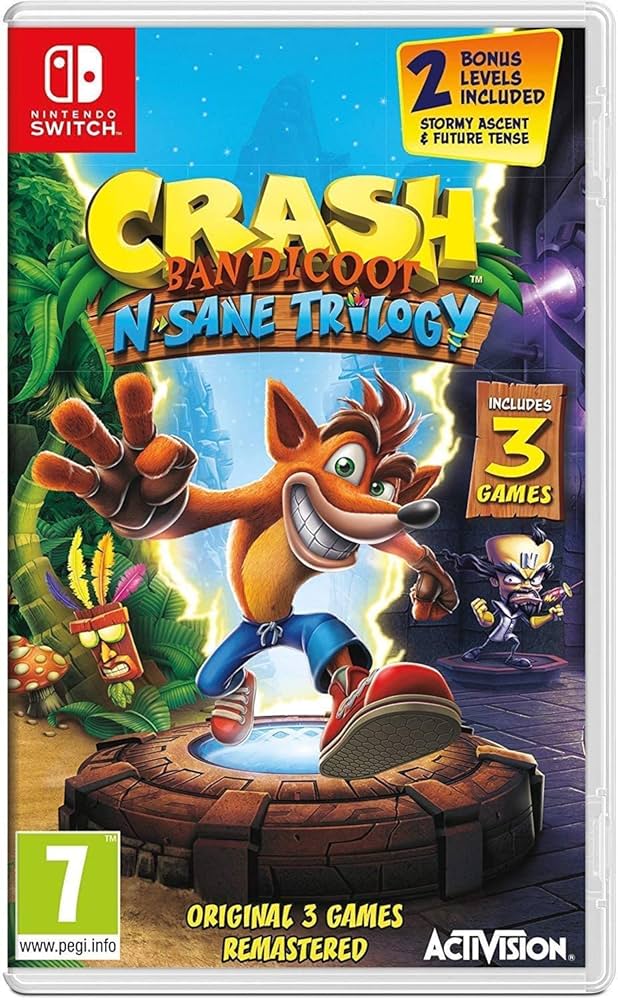 Crash Bandicoot N-Sane Trilogie (switch)