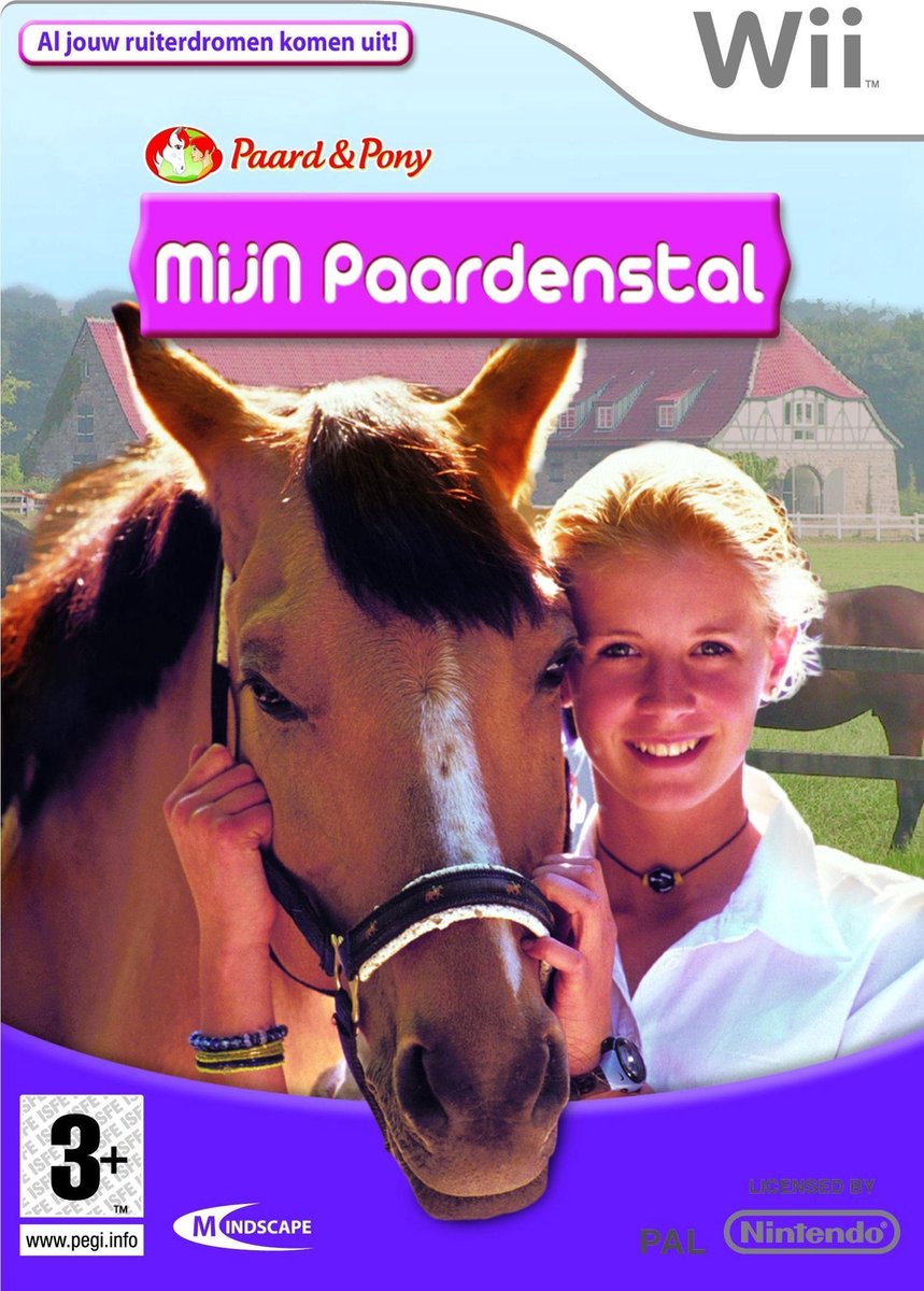 paard & pony mijn paardenstal (wii)