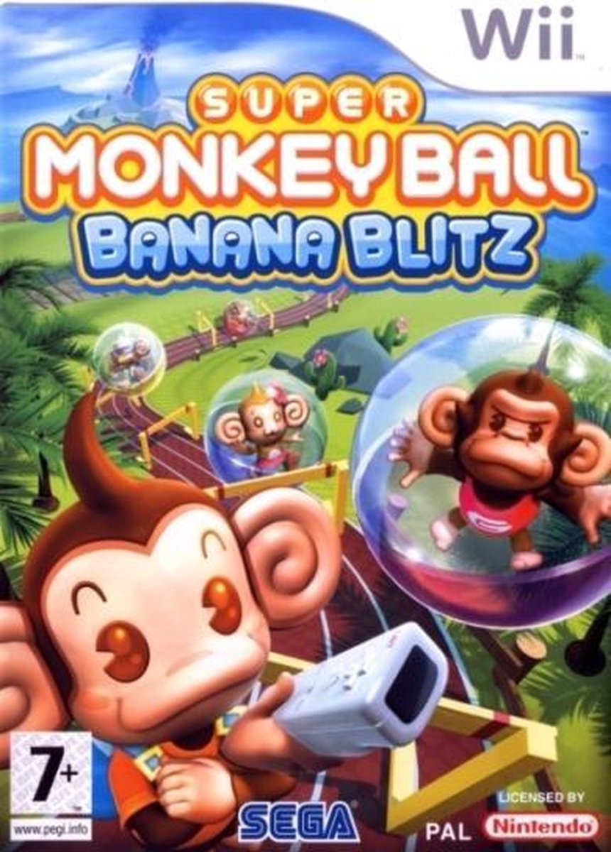 super monkey ball banana blitz (wii)