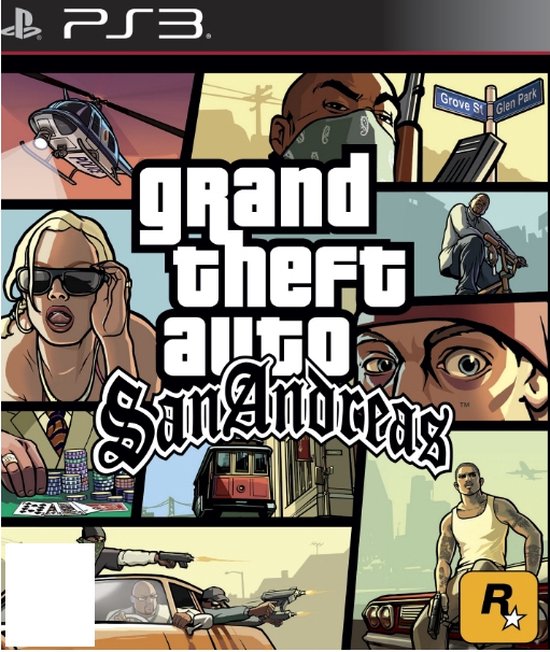 grand theft auto san andreas (ps3)