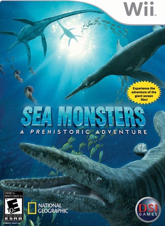 sea monsters a prehistoric adventure (wii)