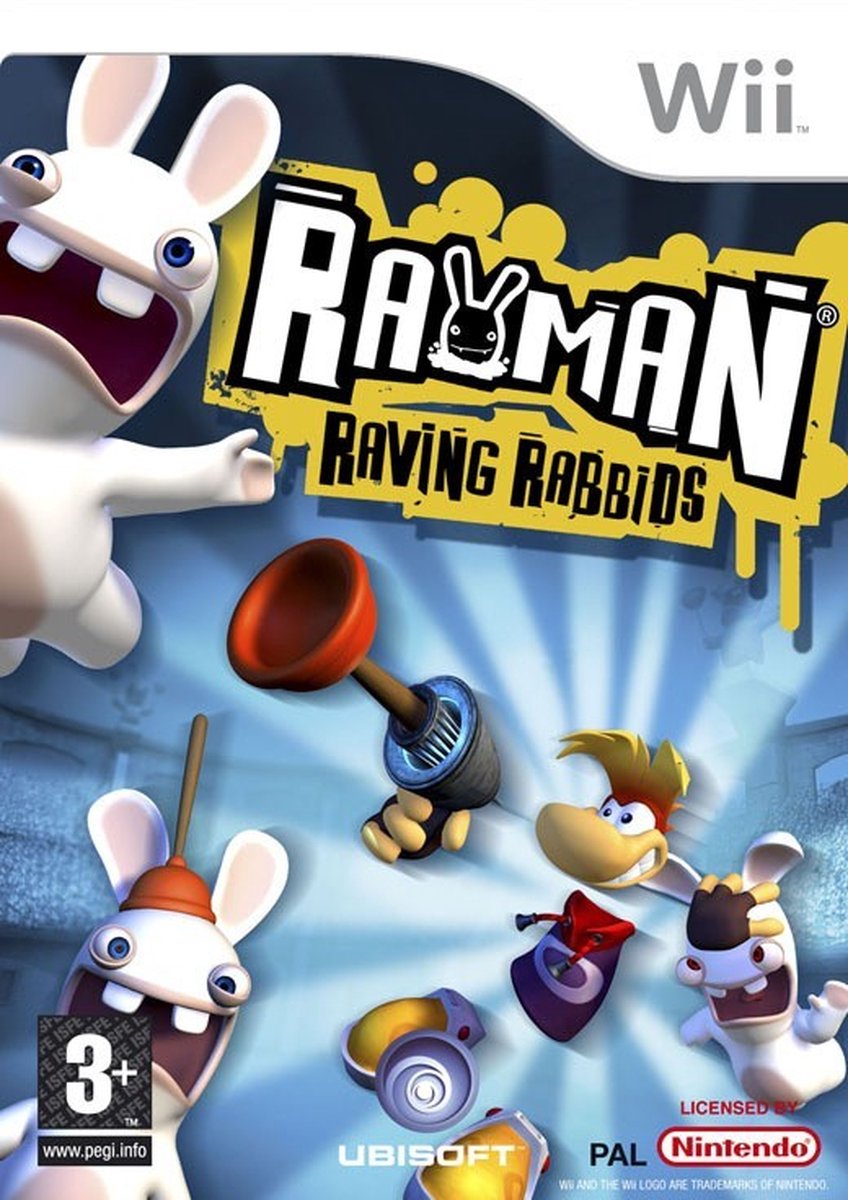 rayman raving rabbids (wii)