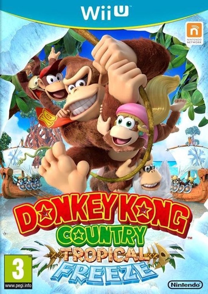 donkey kong country tropical freeze (wii u)