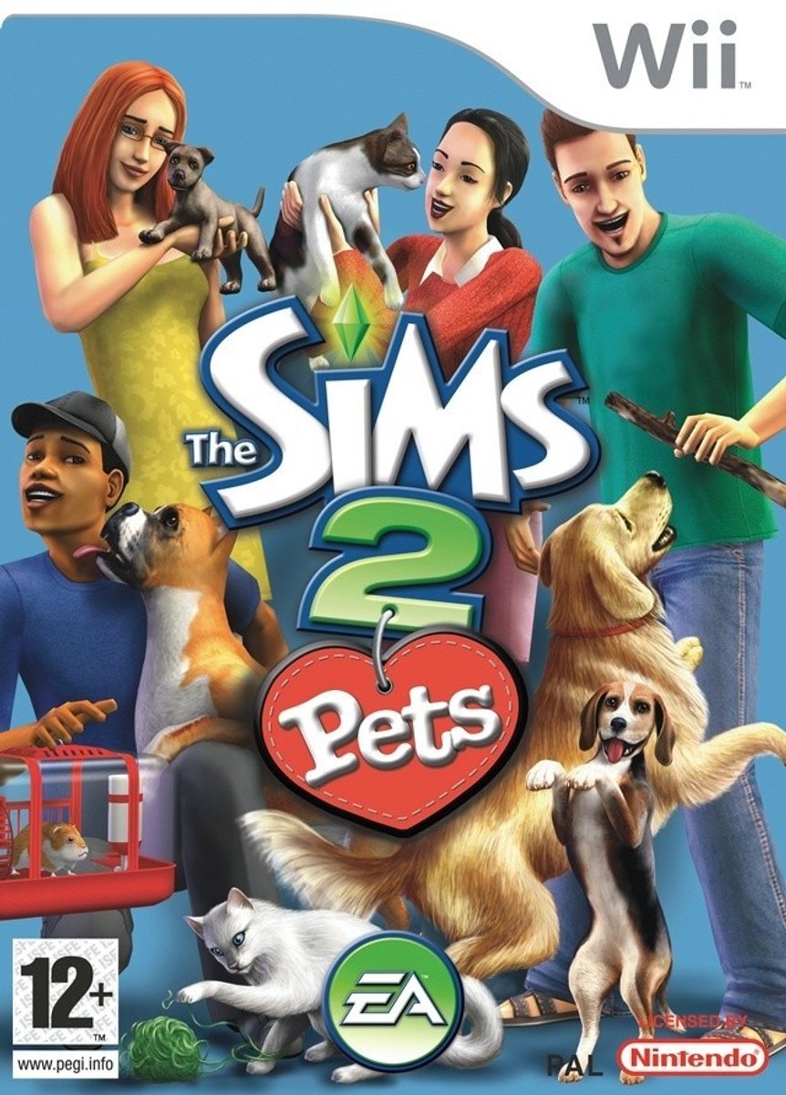 de sims 2 huisdieren (wii)