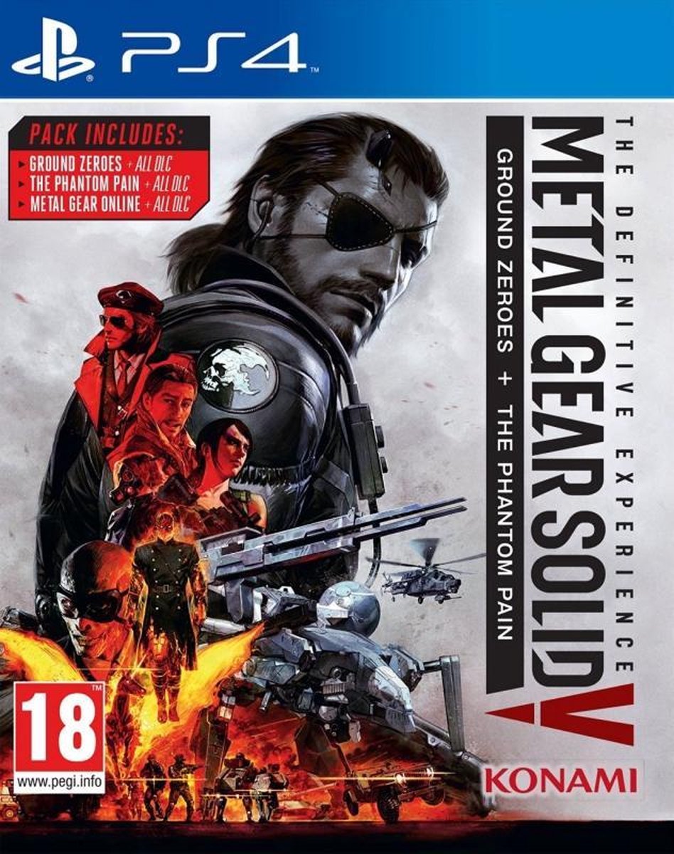 metal gear solid v the definitive experience (ps4)