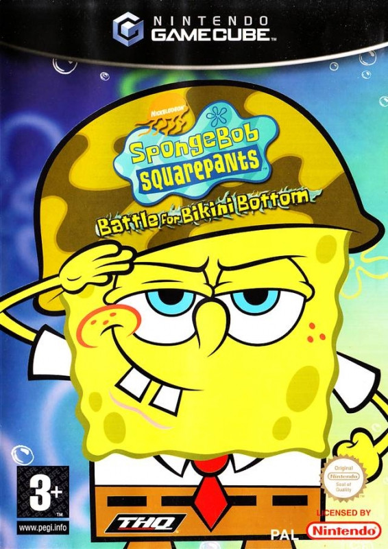 spongebob squarepants battle for bikini bottom (gamecube)
