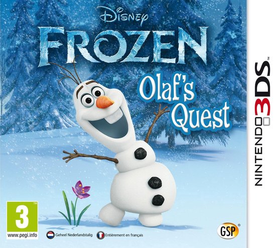 frozen olaf's quest (3ds)