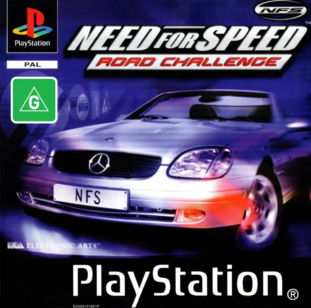 need for speed road challenge (ps1)
